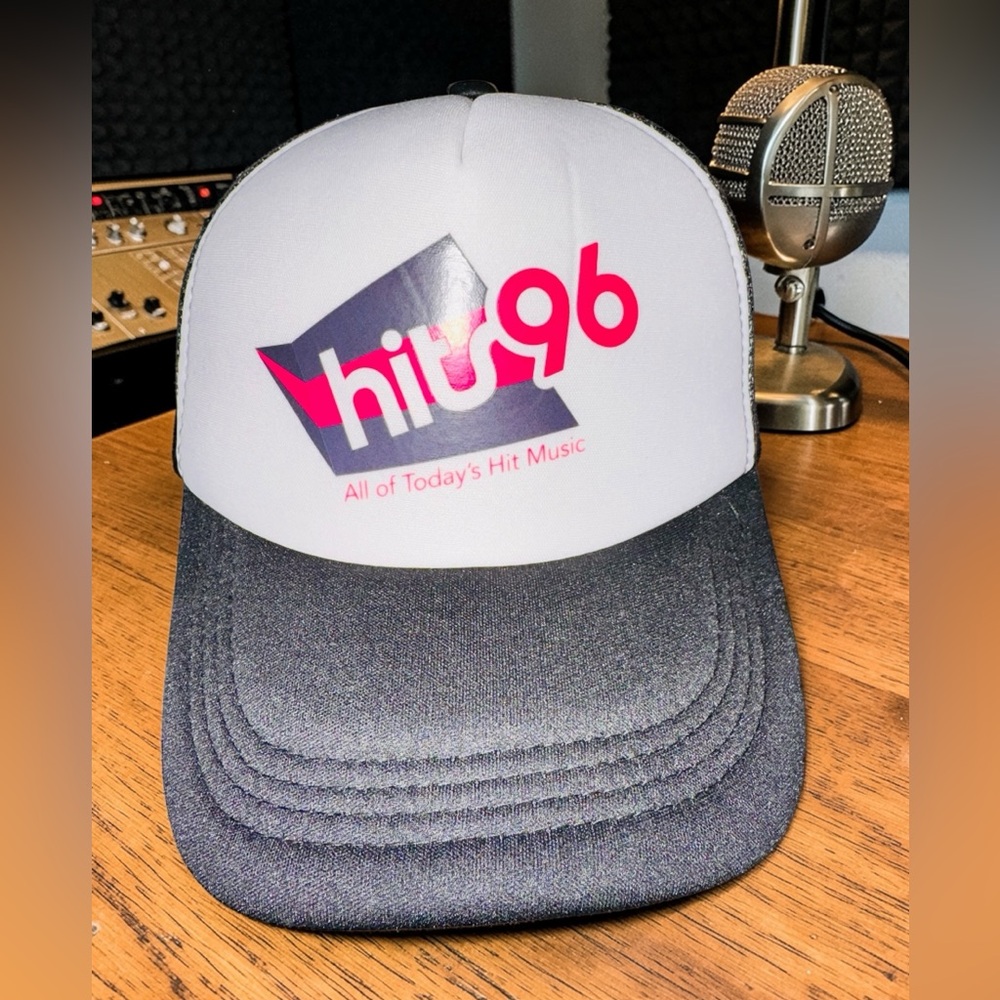 Hits 96 Radio Station Chattanooga Tennessee Promotional Trucker Hat NWOT
